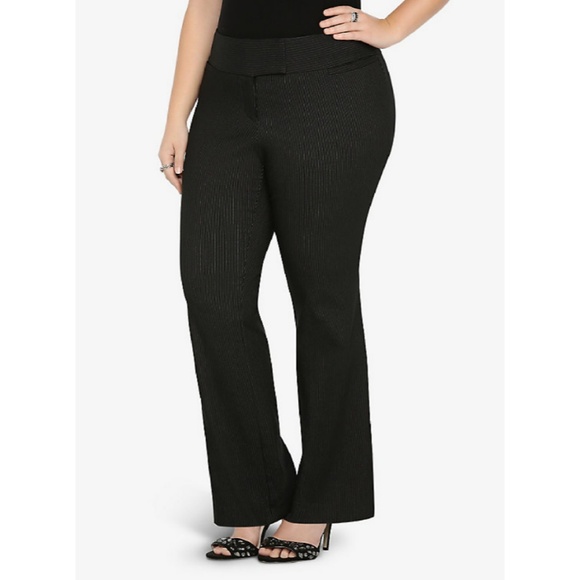 torrid Pants - Torrid Pinstripe Dress Pants size 18